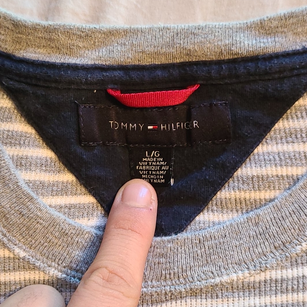 Mens long sleeve Tommy Hilfiger shirt - Picture 2 of 7